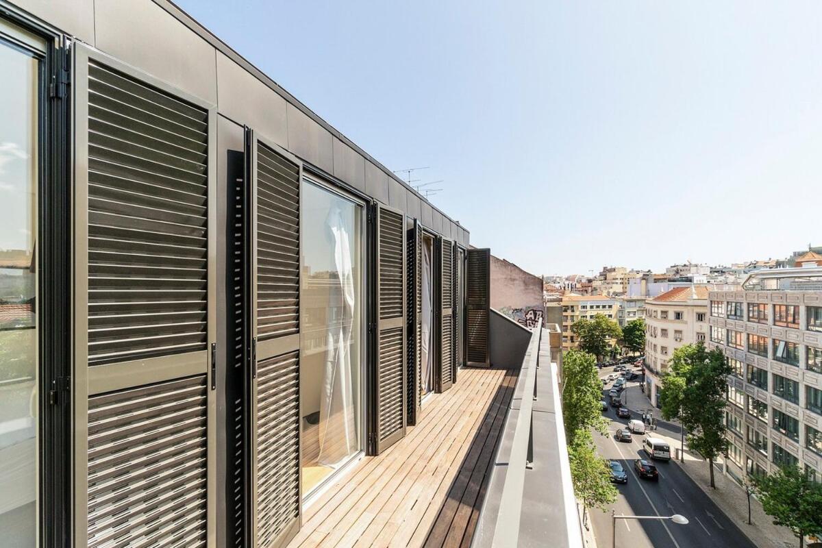 Modern 1 Bedroom Lisbon Apartment With Balcony Exteriör bild